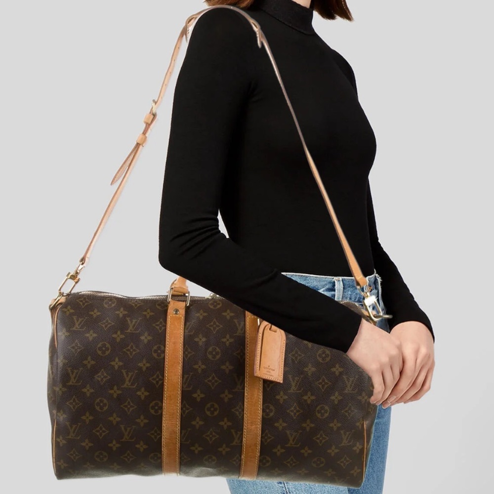 Louis Vuitton Vintage Monogram Keepall Bandouliere 45